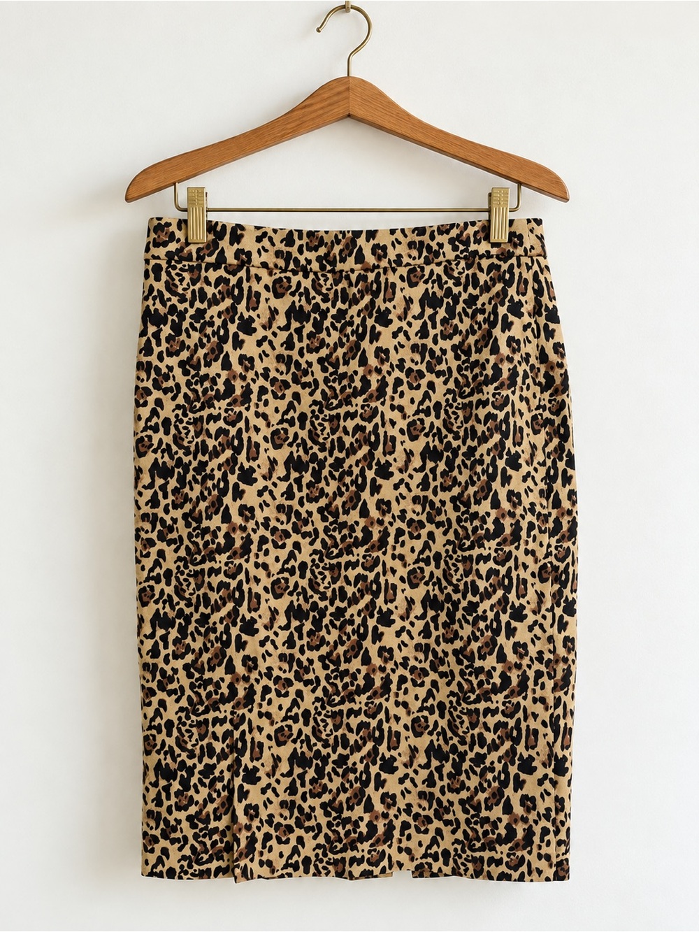 J. Crew Leopard-Print Pencil Skirt